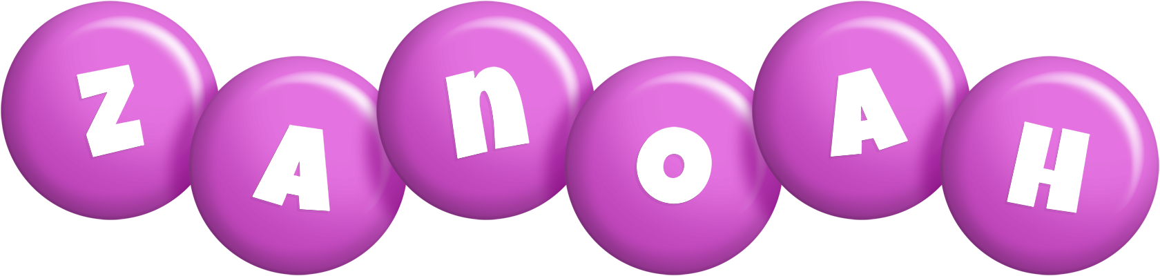 Zanoah candy-purple logo