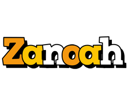 Zanoah cartoon logo