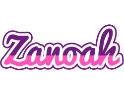 Zanoah cheerful logo