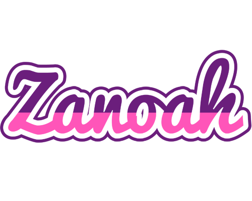 Zanoah cheerful logo