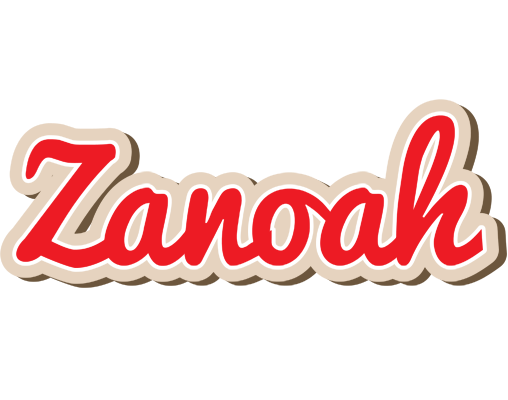 Zanoah chocolate logo