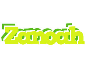 Zanoah citrus logo