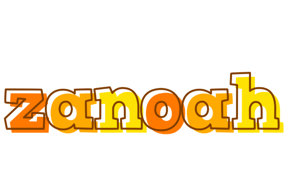 Zanoah desert logo