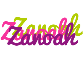 Zanoah flowers logo