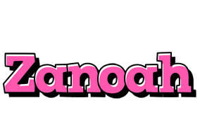 Zanoah girlish logo