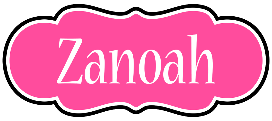 Zanoah invitation logo
