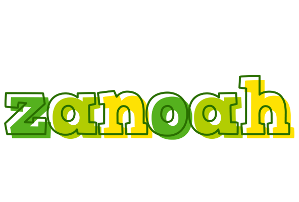Zanoah juice logo