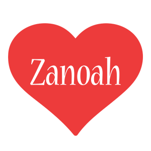 Zanoah love logo