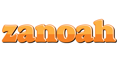 Zanoah orange logo