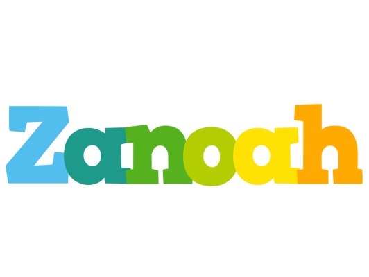 Zanoah rainbows logo