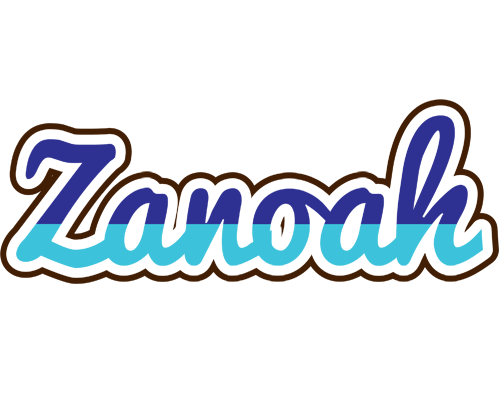 Zanoah raining logo