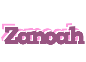 Zanoah relaxing logo