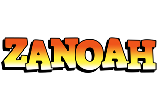 Zanoah sunset logo