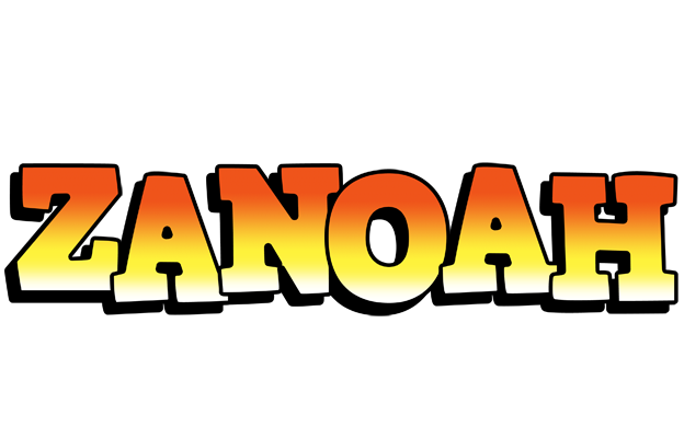 Zanoah sunset logo