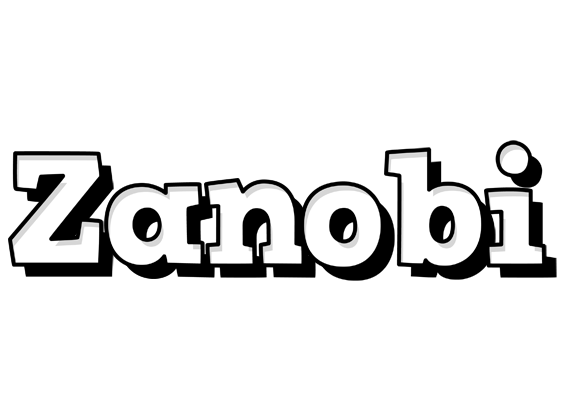 Zanobi snowing logo