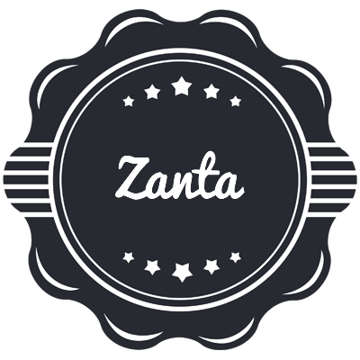 Zanta badge logo