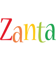 Zanta birthday logo