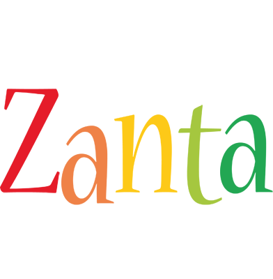 Zanta birthday logo