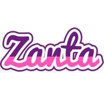 Zanta cheerful logo