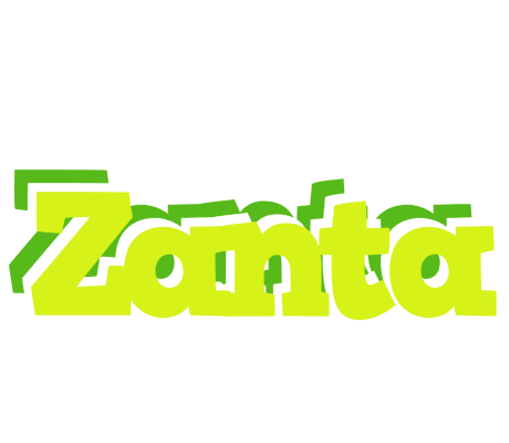 Zanta citrus logo