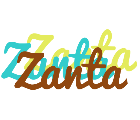 Zanta cupcake logo