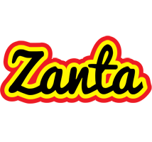 Zanta flaming logo