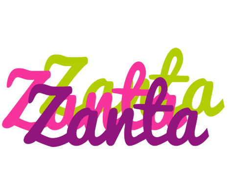 Zanta flowers logo