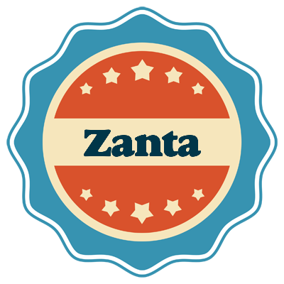 Zanta labels logo