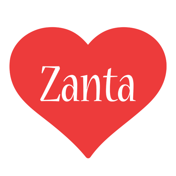 Zanta love logo