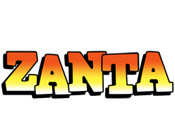 Zanta sunset logo