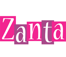 Zanta whine logo