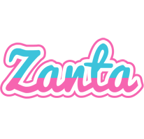 Zanta woman logo