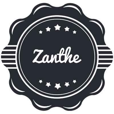 Zanthe badge logo