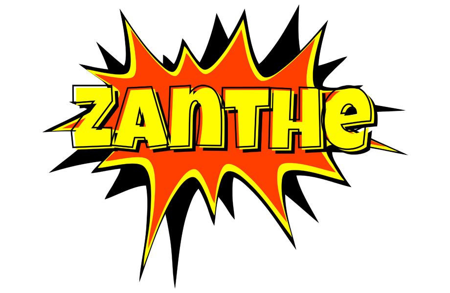 Zanthe bazinga logo