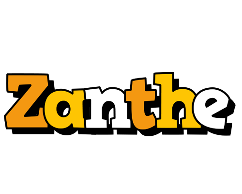 Zanthe cartoon logo
