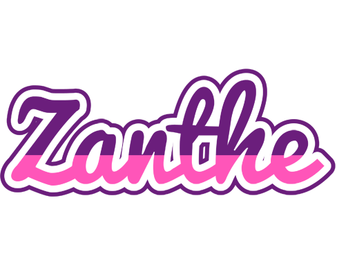 Zanthe cheerful logo