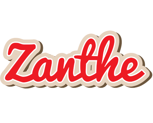 Zanthe chocolate logo