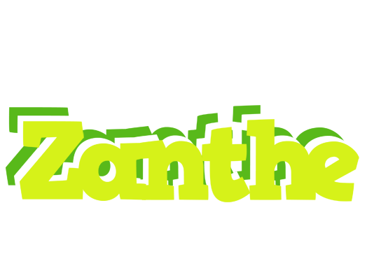 Zanthe citrus logo
