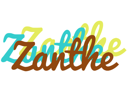 Zanthe cupcake logo