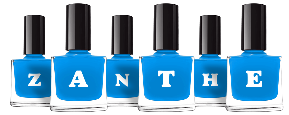 Zanthe glossy logo