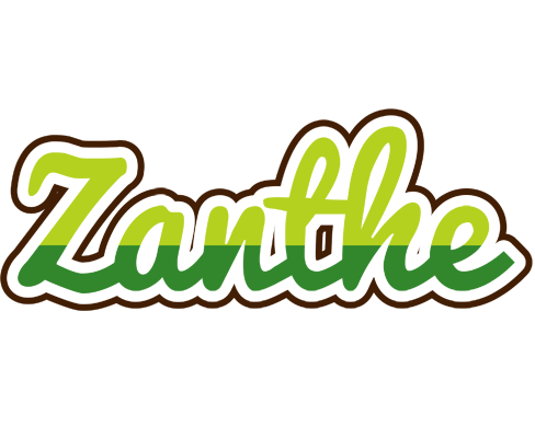 Zanthe golfing logo