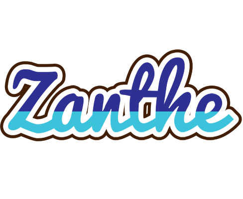 Zanthe raining logo