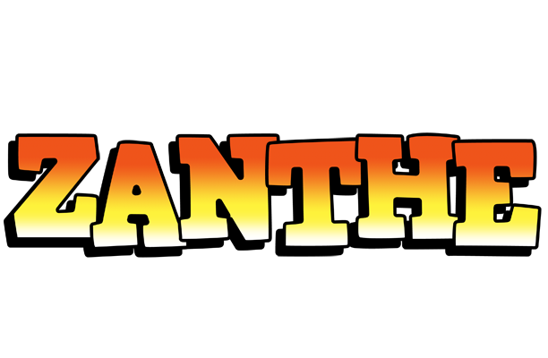 Zanthe sunset logo