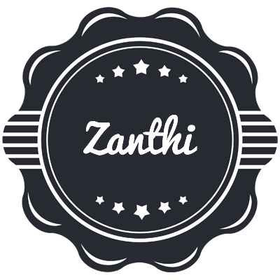 Zanthi badge logo
