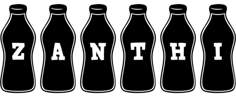 Zanthi bottle logo