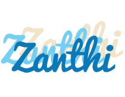 Zanthi breeze logo