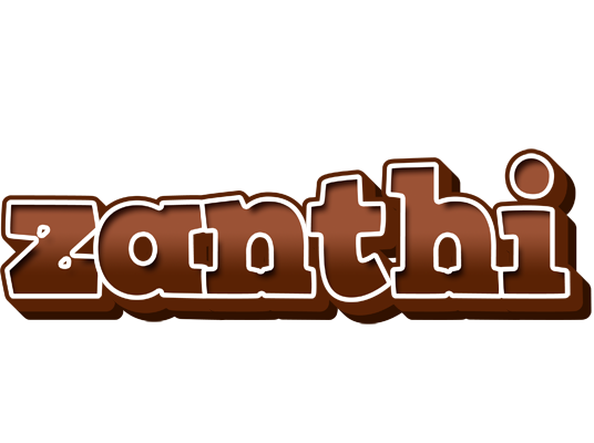 Zanthi brownie logo