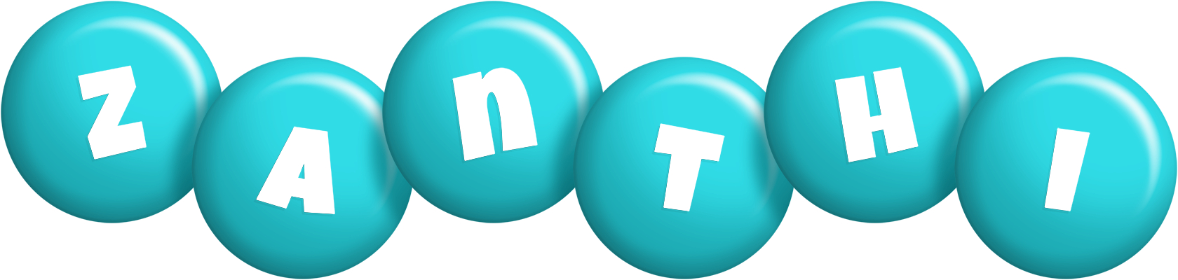 Zanthi candy-azur logo