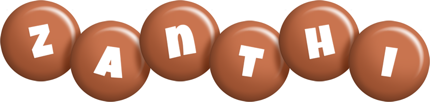 Zanthi candy-brown logo