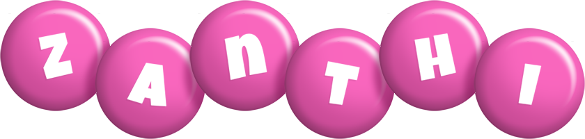 Zanthi candy-pink logo